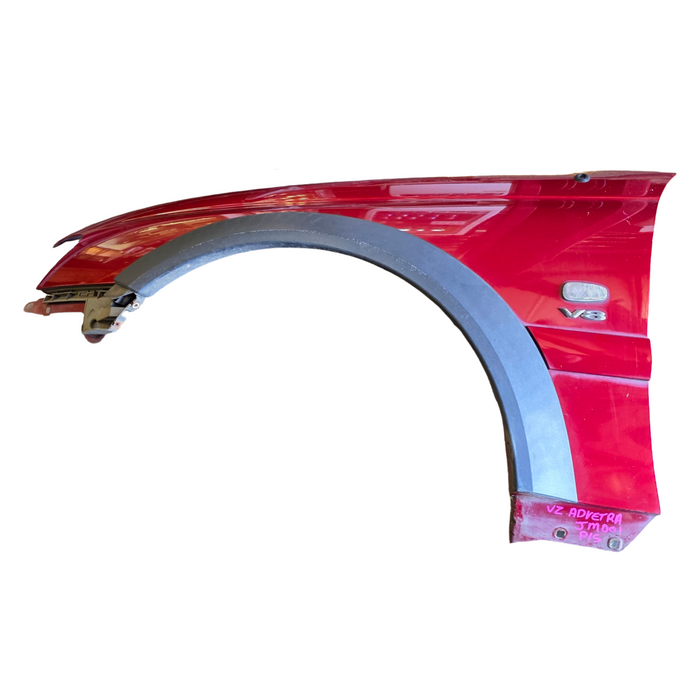 JM001 - VY/VZ Holden ADVENTRA - Front Guard (PASSENGERS SIDE) - SHANGHAI RED #507G