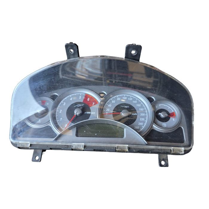 JM001 - VY SS Holden Commodore - Cluster V8 MANUAL - SILVER/GREY Lvl 1 SS Part # 92115848