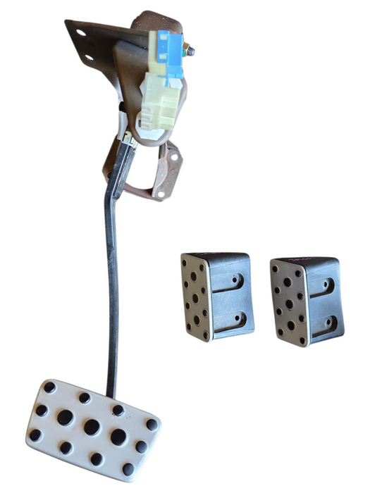 JM001 - VY / VZ  SS Holden Commodore - Brake Pedal with SS Style Foot Pedal Covers x 2