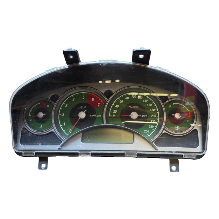 JM001 - VY SS Holden Commodore - Cluster V8 AUTO HOTHOUSE GREEN - Lvl 1 SS Part # 92117029