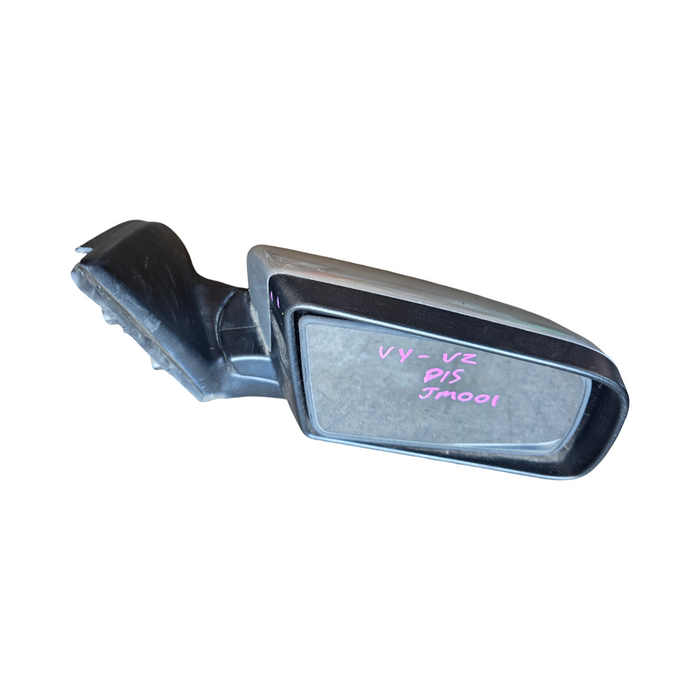JM001 - VY/VZ Holden Commodore - Side Mirror (DRIVERS) - HERON WHITE #679F