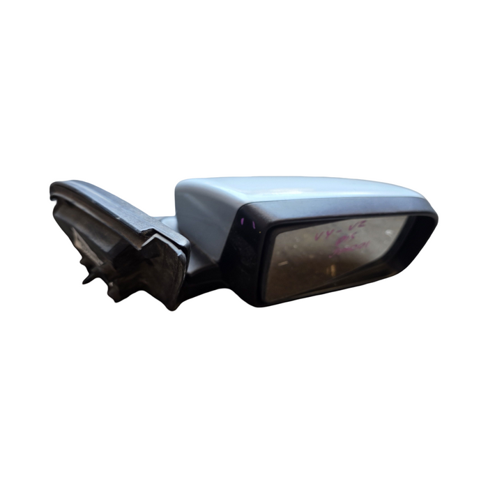 JM001 - VY/VZ Holden Commodore - Side Mirror (DRIVERS) - HERON WHITE #679F