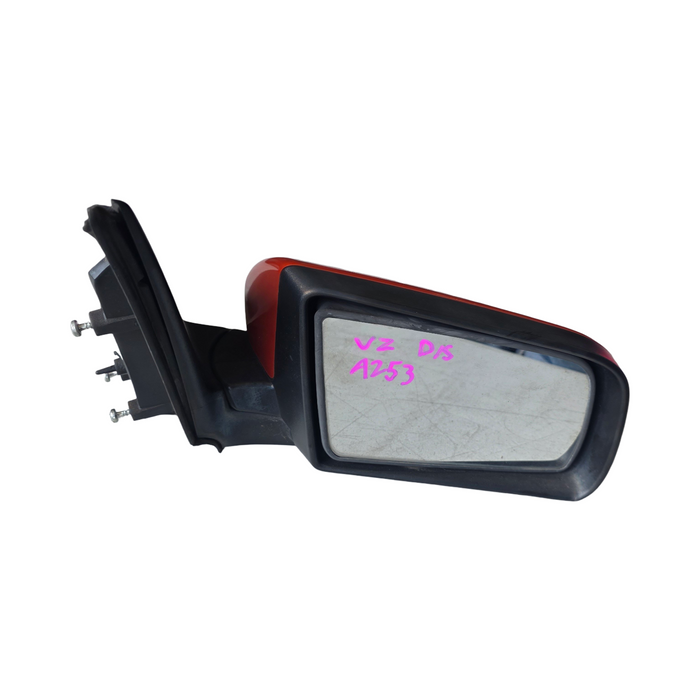A253 - VZ Holden Crewman - Side Mirror (POWERED) DRIVERS SIDE - IGNITION ORANGE #341N