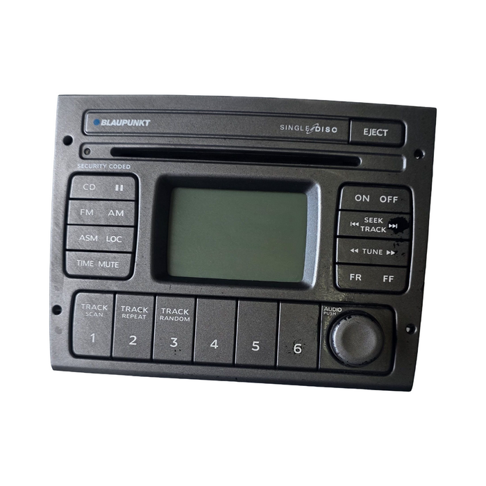 A253 - VZ Holden Crewman (2007) - Stereo (BLAUPUNKT) Single CD Radio w/ CODE: #5560 - S/N: 92084568