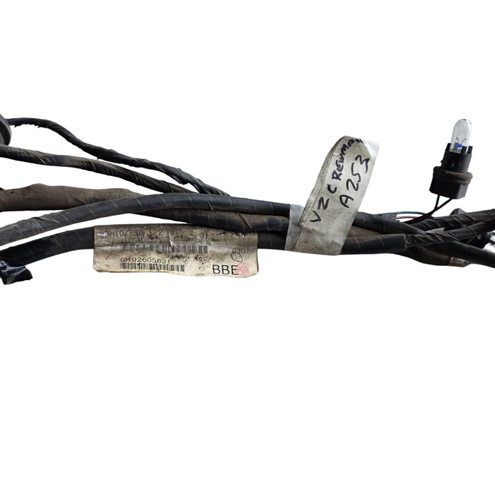 A253 - VZ Holden Crewman (2007) - Taillight / Numberplate Wiring Harness - V6 AUTO