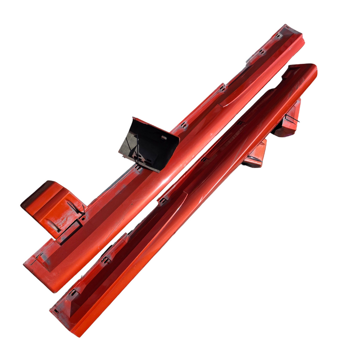 A253 - VZ Holden Crewman - Sideskirt (6pc SET) - IGNITION ORANGE #341N