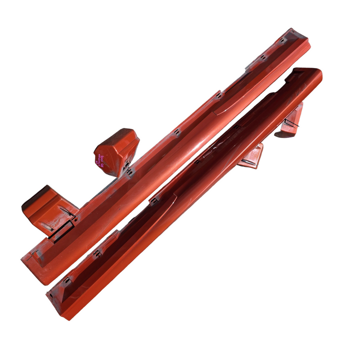 A253 - VZ Holden Crewman - Sideskirt (6pc SET) - IGNITION ORANGE #341N