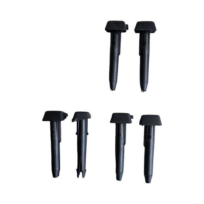 A253 - VZ Holden Crewman - Rear Seat Head Rest Inserts (pair)  - BLACK