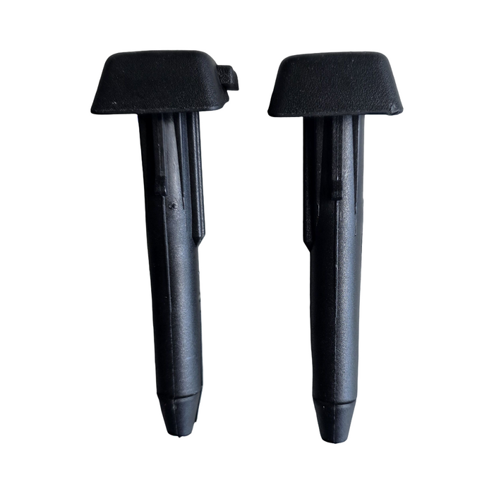 A253 - VZ Holden Crewman - Rear Seat Head Rest Inserts (pair)  - BLACK