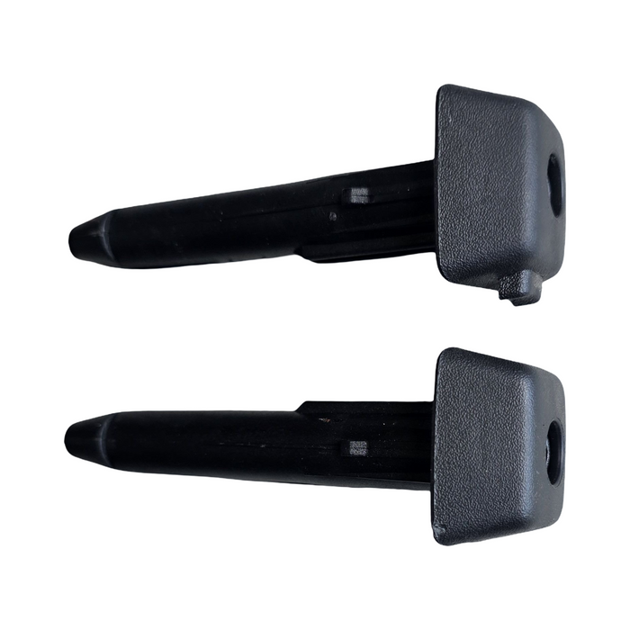A253 - VZ Holden Crewman - Rear Seat Head Rest Inserts (pair)  - BLACK