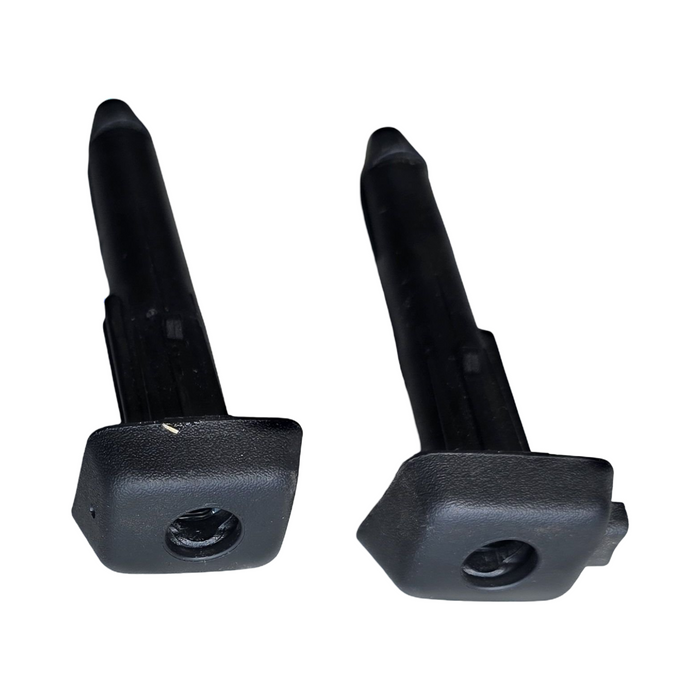 A253 - VZ Holden Crewman - Rear Seat Head Rest Inserts (pair)  - BLACK