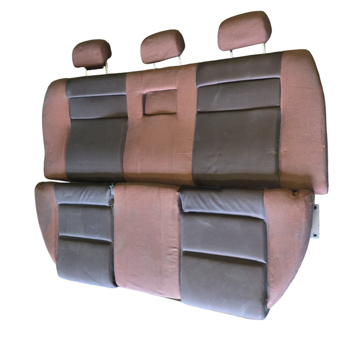 A253 - VZ Holden Crewman - Rear Cloth Seat - RED/BLACK CLOTH