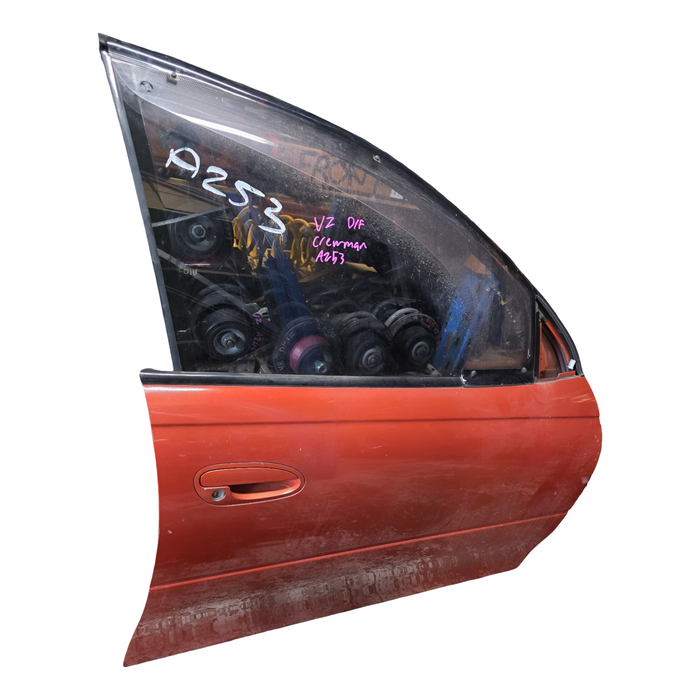 A253 - VZ Holden Crewman - Door Drivers Front (POWER WINDOWS) - IGNITION ORANGE #341N