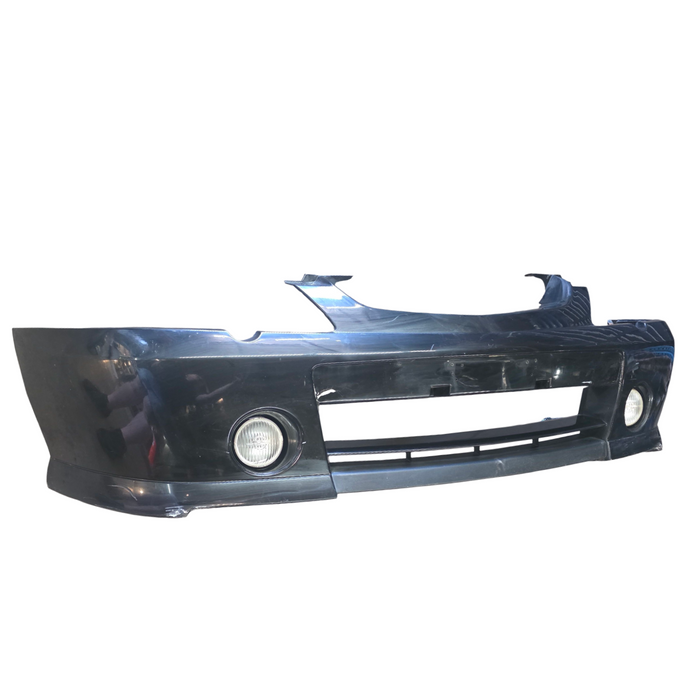 sv8001 - VY SV8 / SS Holden Commodore - Front Bar with Fog Lights Phantom Black #690F