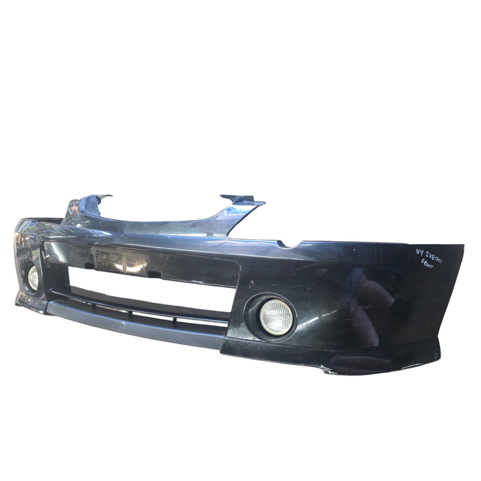 sv8001 - VY SV8 / SS Holden Commodore - Front Bar with Fog Lights Phantom Black #690F