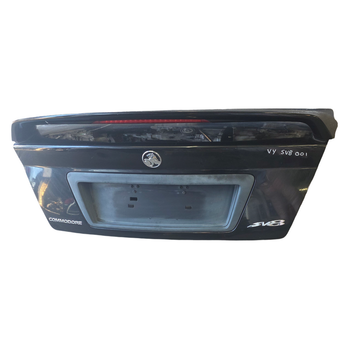 sv8001 - VY SV8 / SS Holden Commodore Sedan - Bootlid with Wing Phantom Black #690F