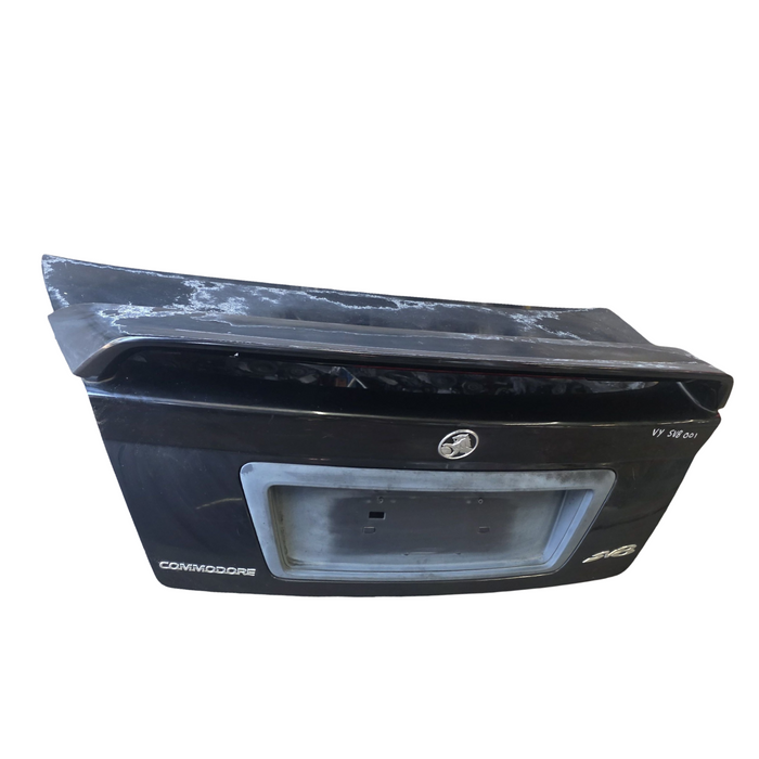 sv8001 - VY SV8 / SS Holden Commodore Sedan - Bootlid with Wing Phantom Black #690F