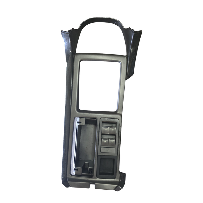 vz001 - VZ Holden Berlina - Centre Console Trim Gloss Grey with Power Window Switches
