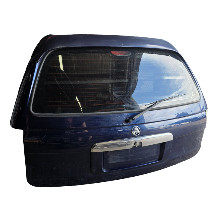 vz001 - VY/VZ Holden Commodore Wagon - Tailgate Vespers Blue Paint #718H with Rear Wiper and Chrome Garnish