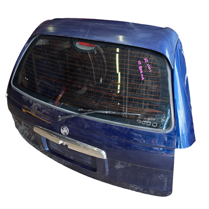 vz001 - VY/VZ Holden Commodore Wagon - Tailgate Vespers Blue Paint #718H with Rear Wiper and Chrome Garnish