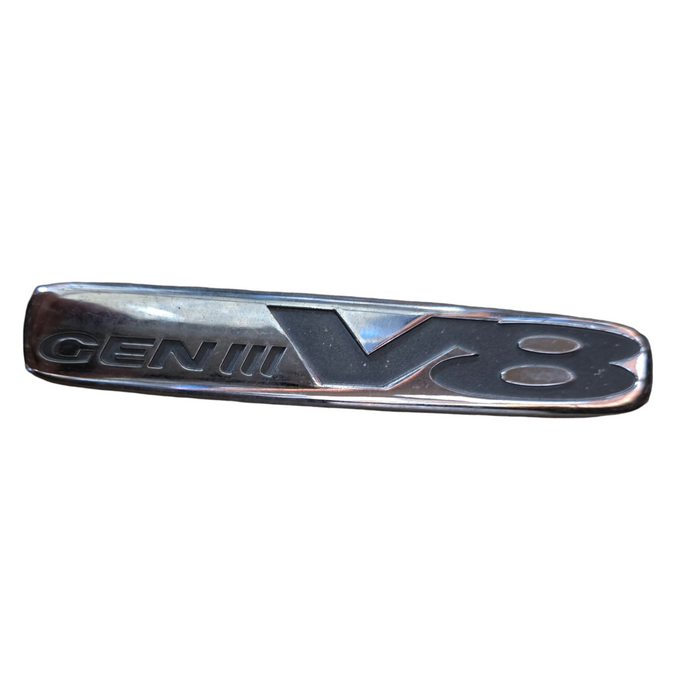 VXSS001 - VX SS HOLDEN COMMODORE - " GEN III V8 " Guard Badge - GENUINE