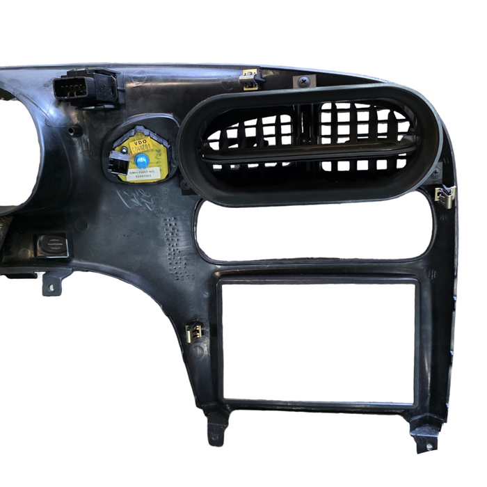 VXSS001 - VX SS HOLDEN COMMODORE - Silver Dash Facia w/ Hazard, Headlight, Mode, TRAC CTRL, Fog Light Switches & Air Vents