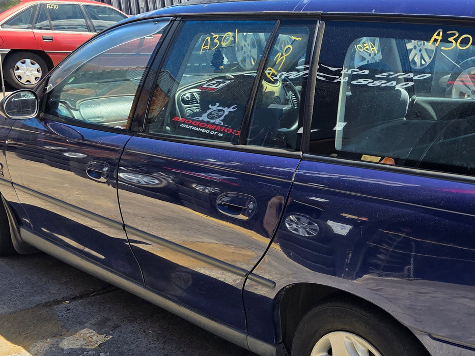 A301 - VT HOLDEN COMMODORE WAGON - Passenger Rear Door (MANUAL WINDOW) - BERMUDA BLUE #B168