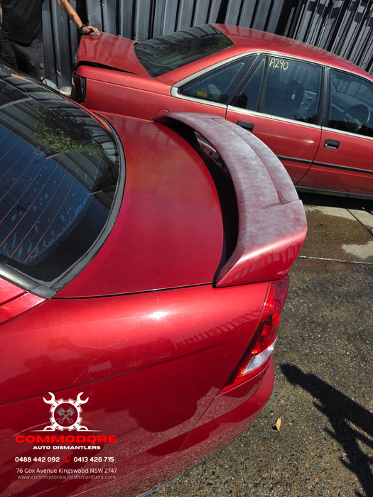 A302 - VY Holden Commodore Sedan - Bootlid w/ Wing - SHANGHAI RED #507G