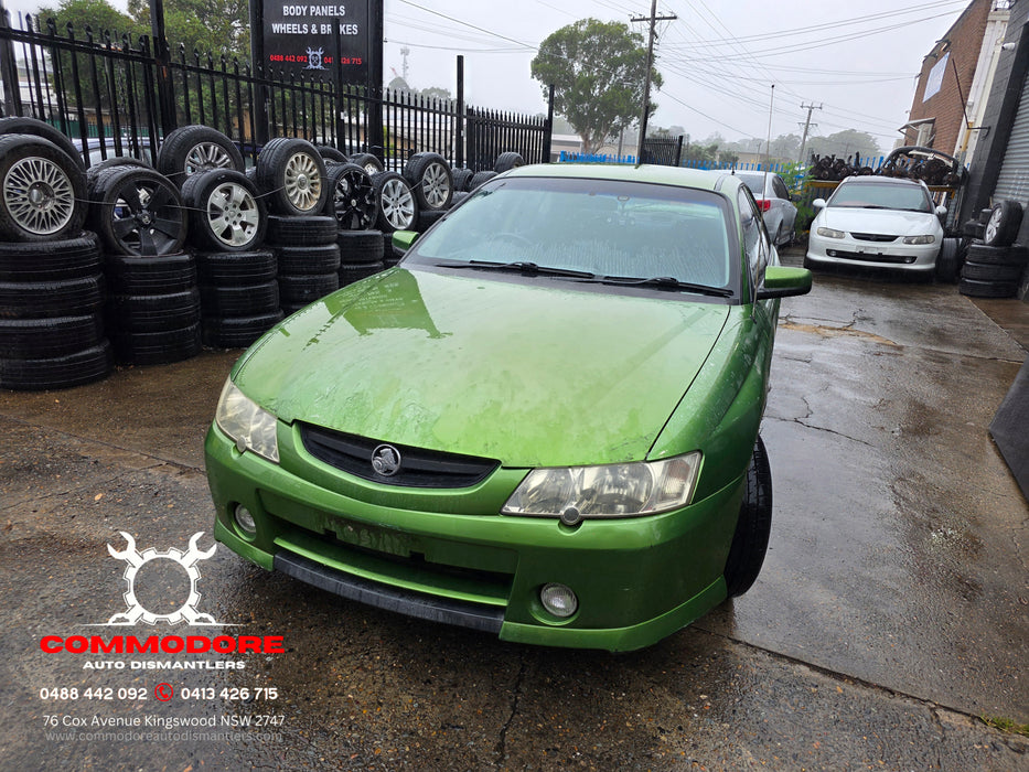 a297 - VY Holden Commodore S-Pac Sedan - BONNET Hothouse Green #870J
