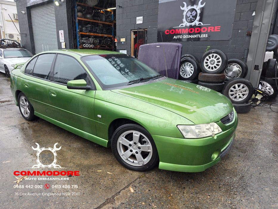 a297 - VY Holden Commodore S-Pac Sedan - BONNET Hothouse Green #870J
