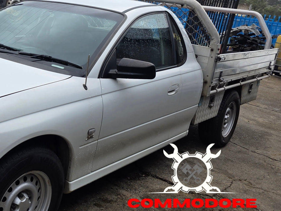 A303 - VZ Holden Commodore - Front Door Passenger's Side (POWER WINDOWS) - HERON WHITE #679F