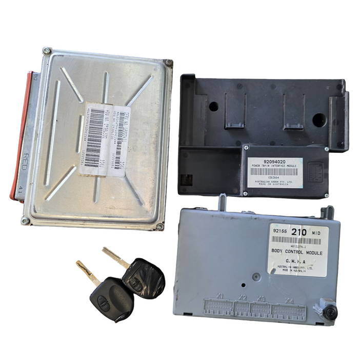 vycrew - VY 10/2002 Holden Crewman V8 LS1 Manual - Computer Set ( ECU / BCM / PIM / Key with FOB)