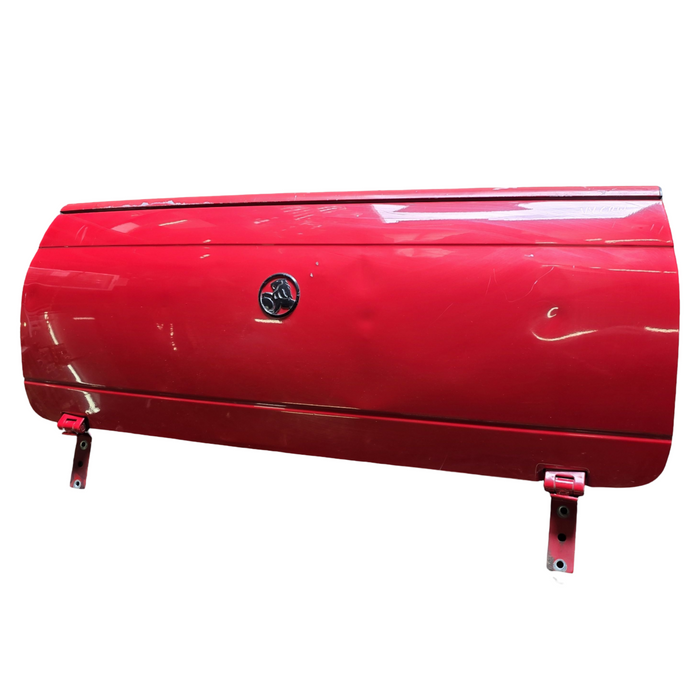 vycrew - VT, VU, VY, VZ Holden Commodore Utility Tailgate Sting Red Paint Code #687F