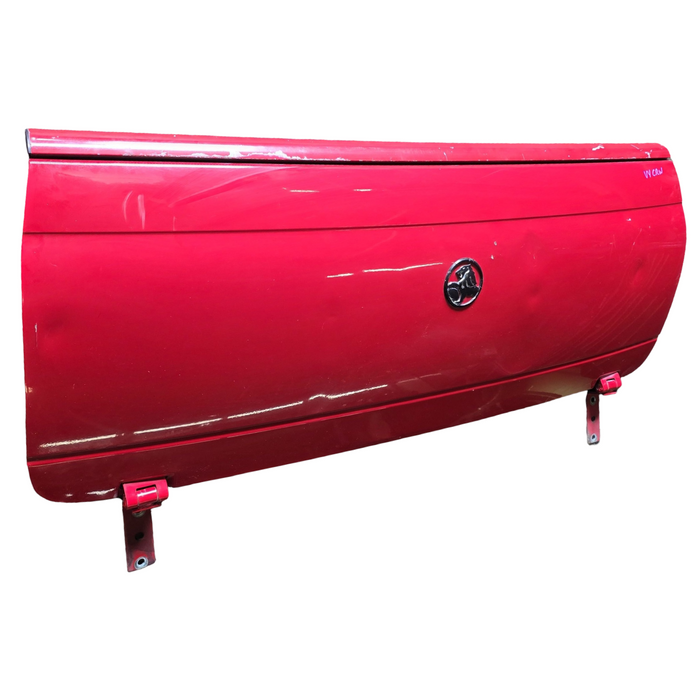 vycrew - VT, VU, VY, VZ Holden Commodore Utility Tailgate Sting Red Paint Code #687F