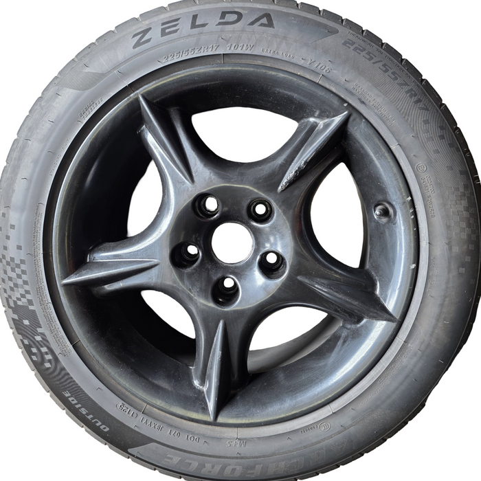 vycrew - VT HSV Holden Clubsport - Wheels 17" Black with Tyres 225/55Z R17 101W