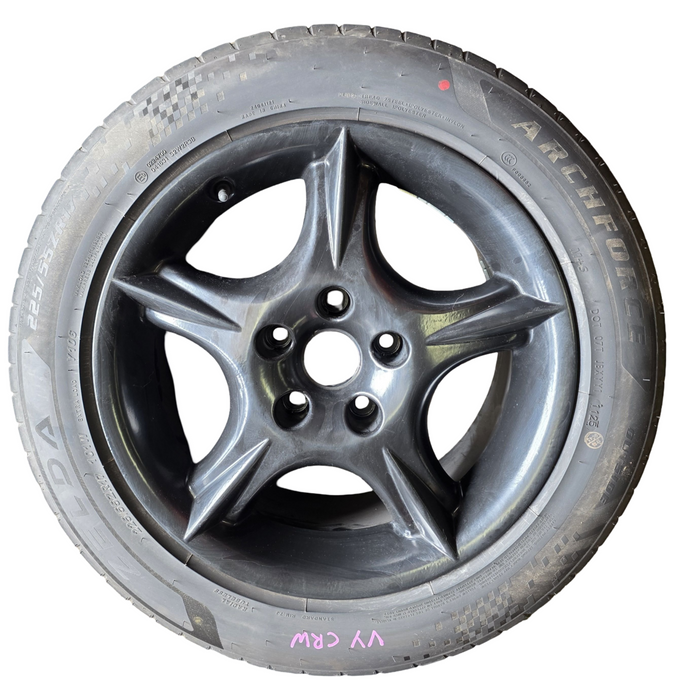 vycrew - VT HSV Holden Clubsport - Wheels 17" Black with Tyres 225/55Z R17 101W