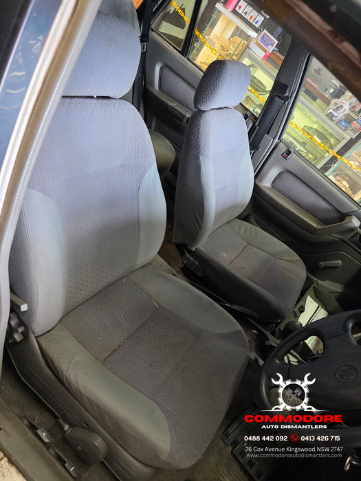 A306 - VR Holden Commodore Sedan - Upper B-Pillar Trim Passenger's Side - TRIM #14i grey