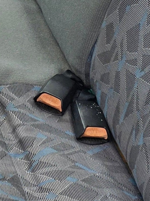 A305 - VR Holden Commodore SEDAN - Twin Rear Seatbelt Buckle - BLACK