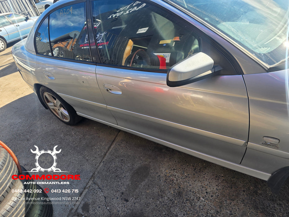A304 - VZ Holden Commodore SEDAN - Rear Door Driver's Rear (POWER WINDOWS) - QUICKSILVER #470G