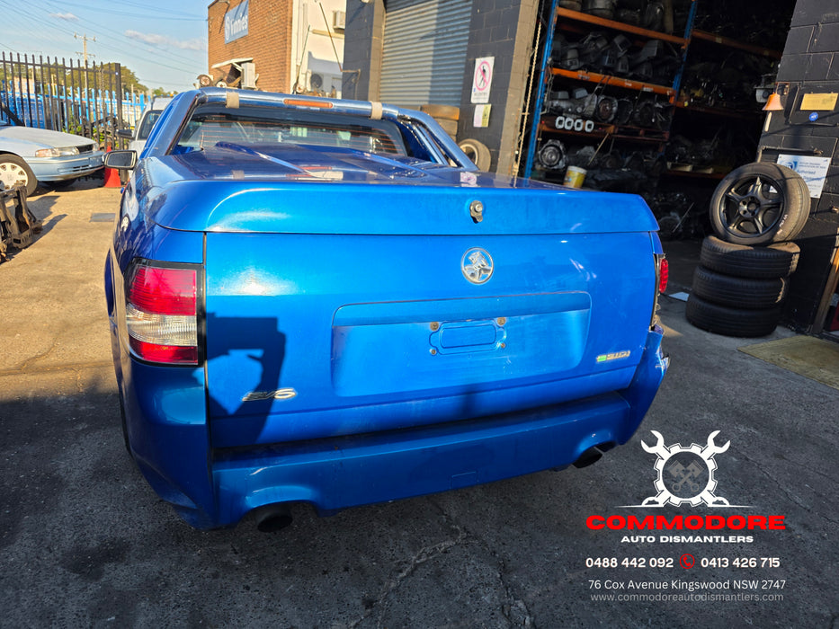 A310 - VE Holden Commodore UTE SV6, Manual 257,XXXkms Paint Code #608R Voodoo Blue