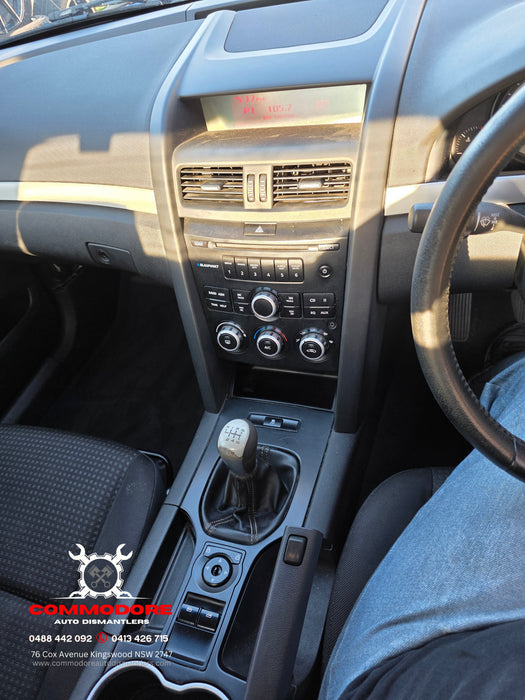 A310 - VE SV6 Series I Holden Commodore - Manual Centre Console Satin Black with Window Switch