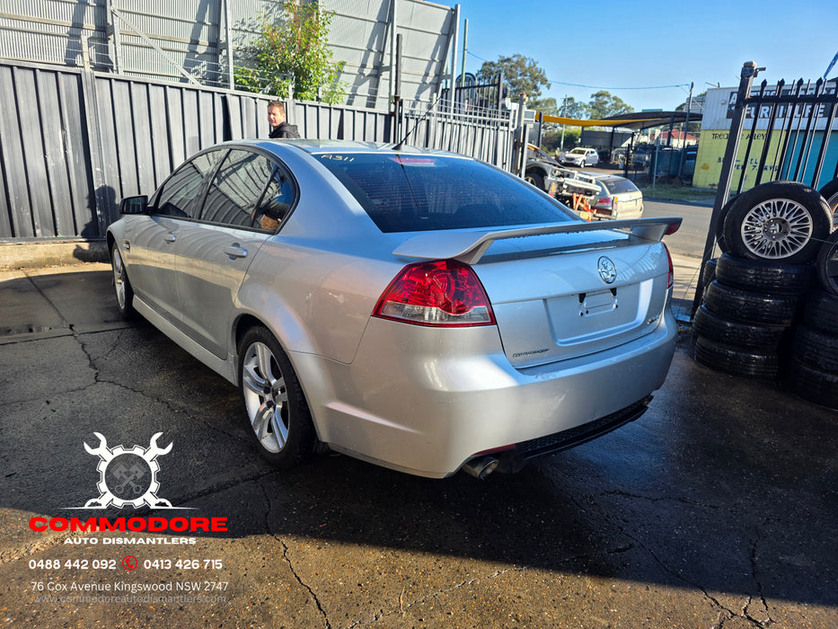A311 - VE SV6 Holden Commodore Sedan Series I , Auto 214,XXXkms Paint Code #636R Nitrate Silver