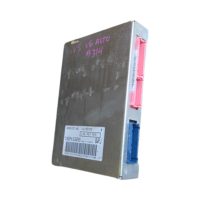 A314 - VS Holden Berlina - Engine Control Unit (ECU) S/N: 16199728 - 3.8L AUT PCM BWPJ - V6 AUTO