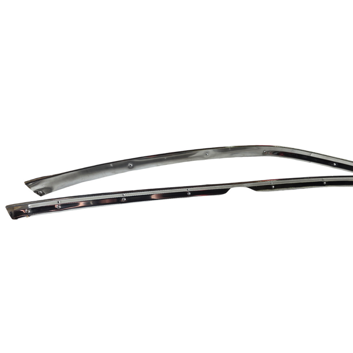 A314 - VS Holden Berlina - CHROME Door Gutter Moulds / Drip Moulds (PAIR)