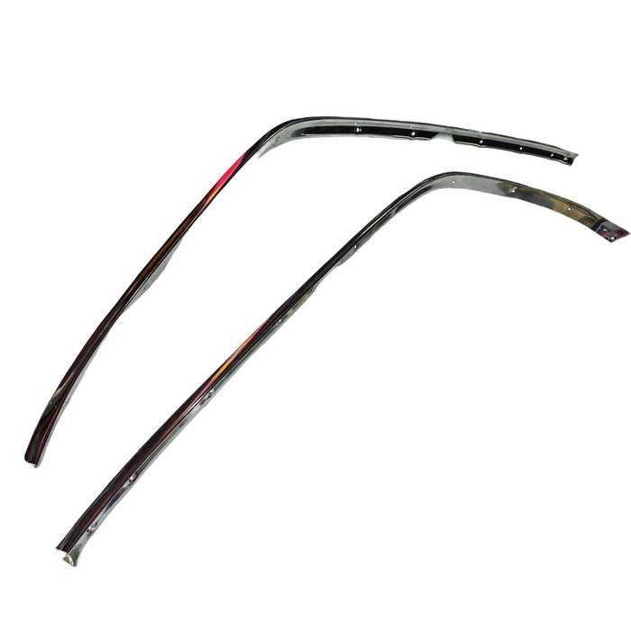A314 - VS Holden Berlina - CHROME Door Gutter Moulds / Drip Moulds (PAIR)