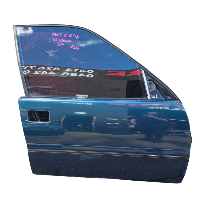 A314 - VS Holden Berlina - Front Door Driver's Front - BOTANICA BLUE #B148 (power window)