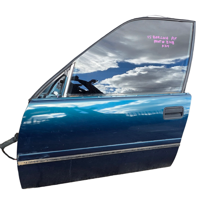 A314 - VS Holden Berlina - Front Door Passenger's Front - BOTANICA BLUE #B148 (power window)