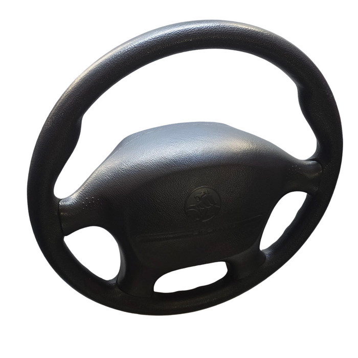 A314 - VS Holden Berlina - Steering Wheel w/ "SRS" Airbag GENUINE - BLACK