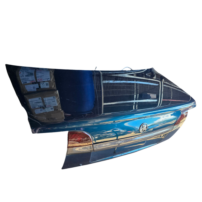 A314 - VS Holden Berlina - Bootlid w/ Boot Taillights & Rear Garnish - BOTANICA BLUE #B148