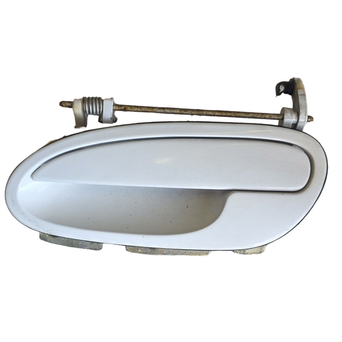 A238 - VX SII Holden Commodore SEDAN - Passenger's Rear External Door Handle - HERON WHITE #J073